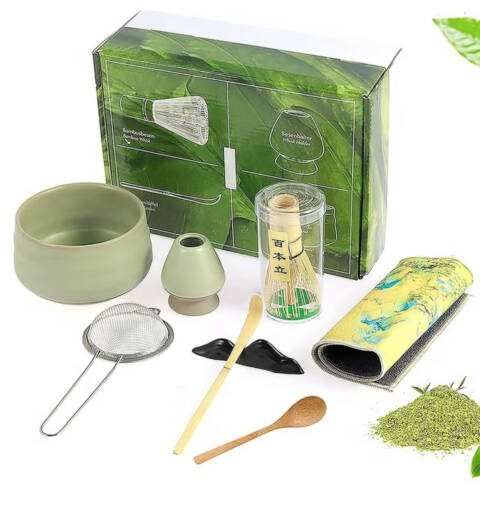 Matcha set 8 pcs - طقم ماتشا ٨ قطع