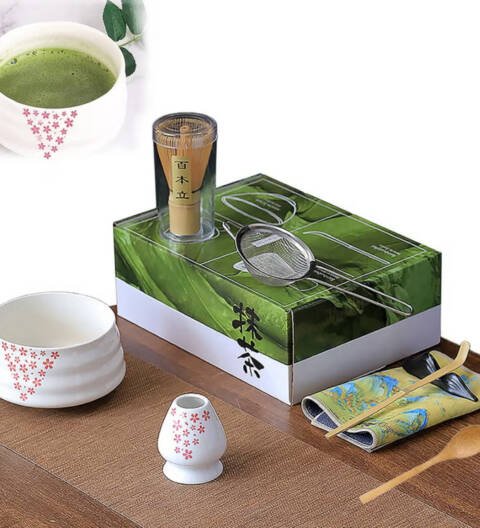 Matcha set 8 pcs - طقم ماتشا ٨ قطع