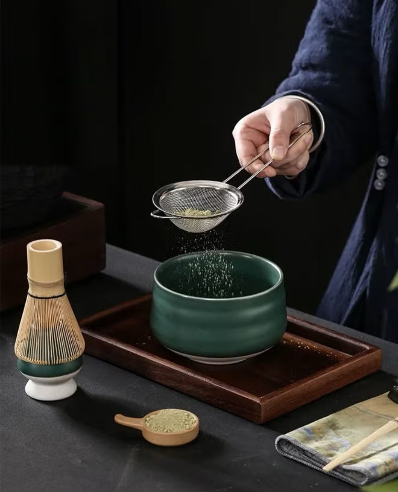 ⁦Matcha set 7 pcs - طقم ماتشا ٧ قطع⁩ - الصورة ⁦2⁩