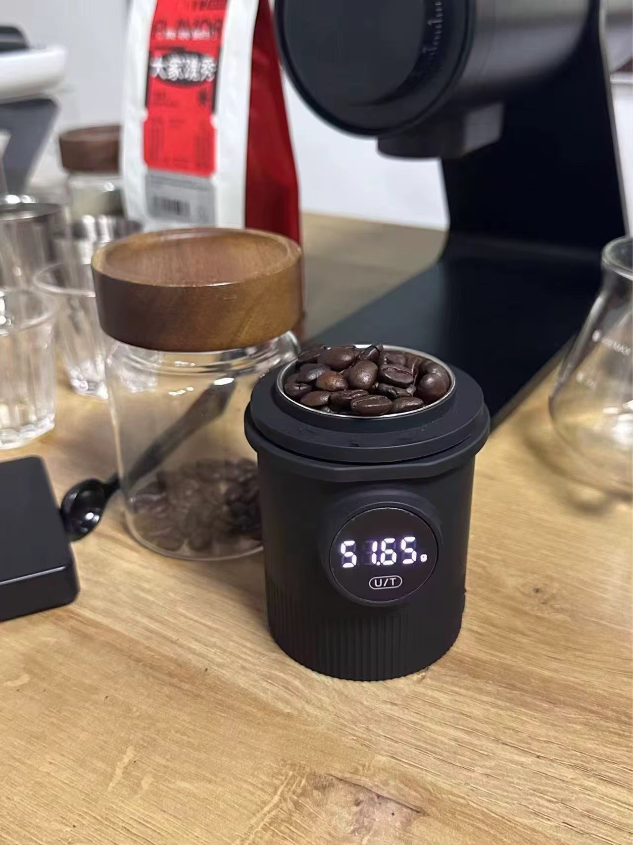 كوب جرعات مزود بميزان قهوة | Dosing Cup Scale - الصورة 5