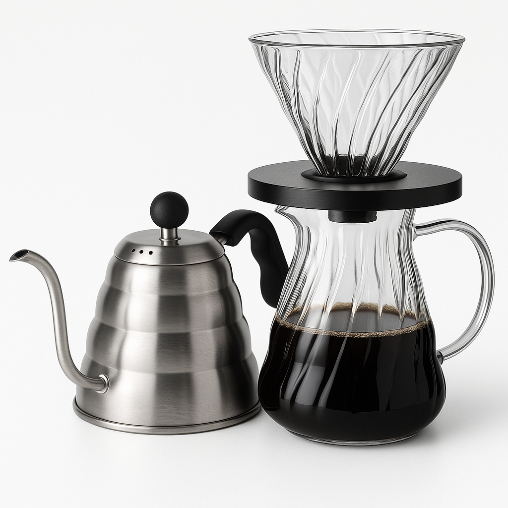 طقم تقطير - v60 coffee set