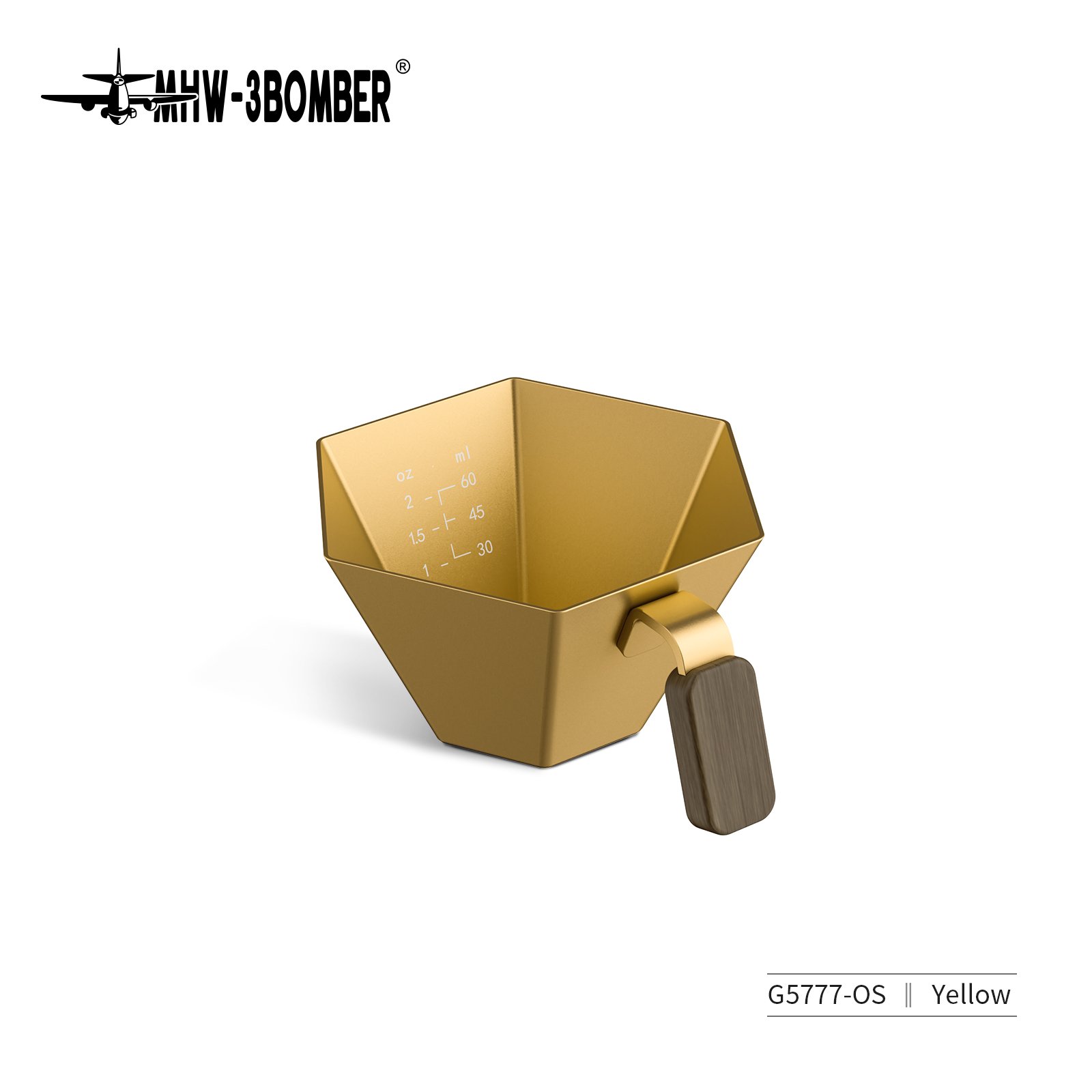 MHW-3BOMBER PRISM MEASURING CUP