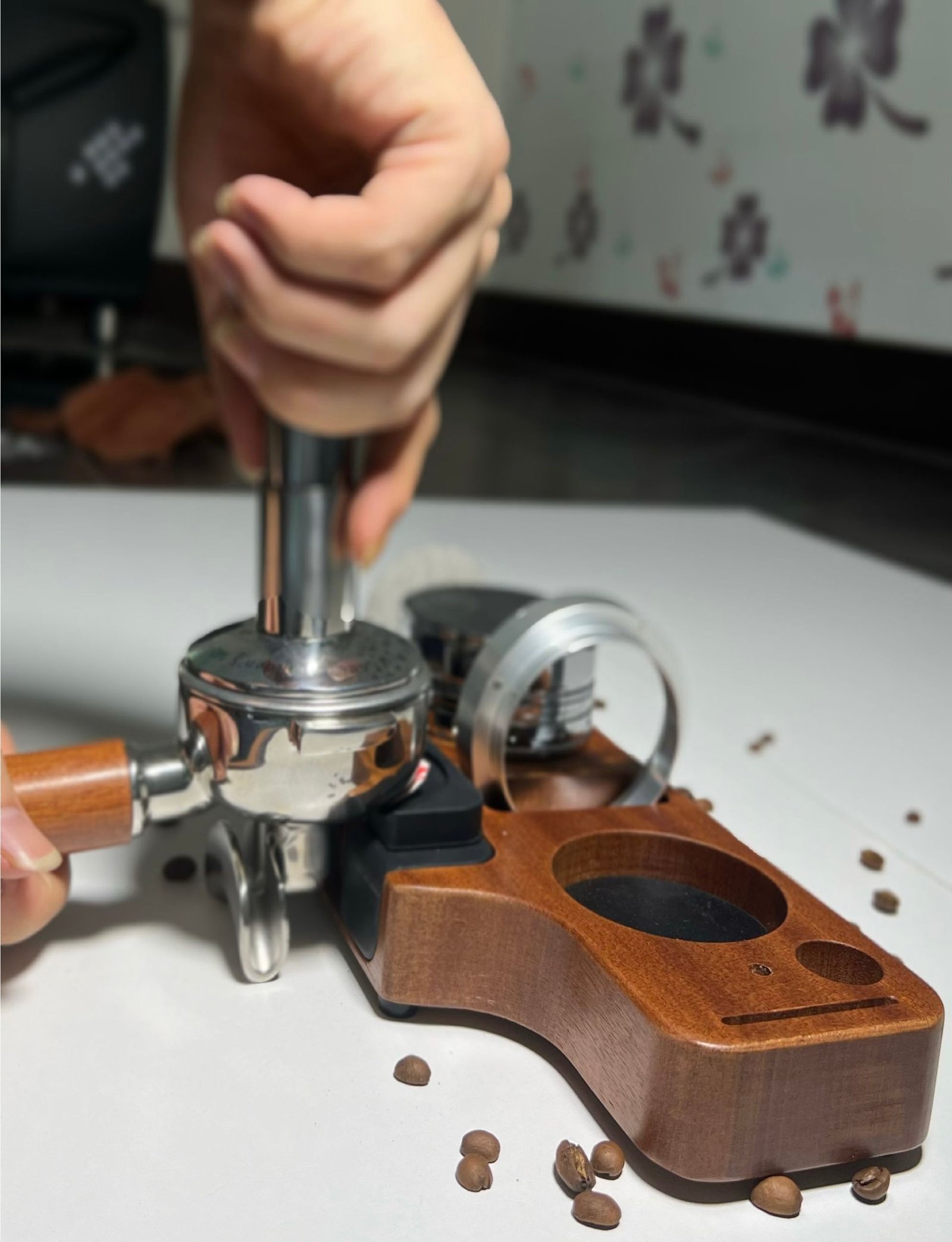 قاعده كبس وحامل لادوات الاسبريسو - الصورة 6