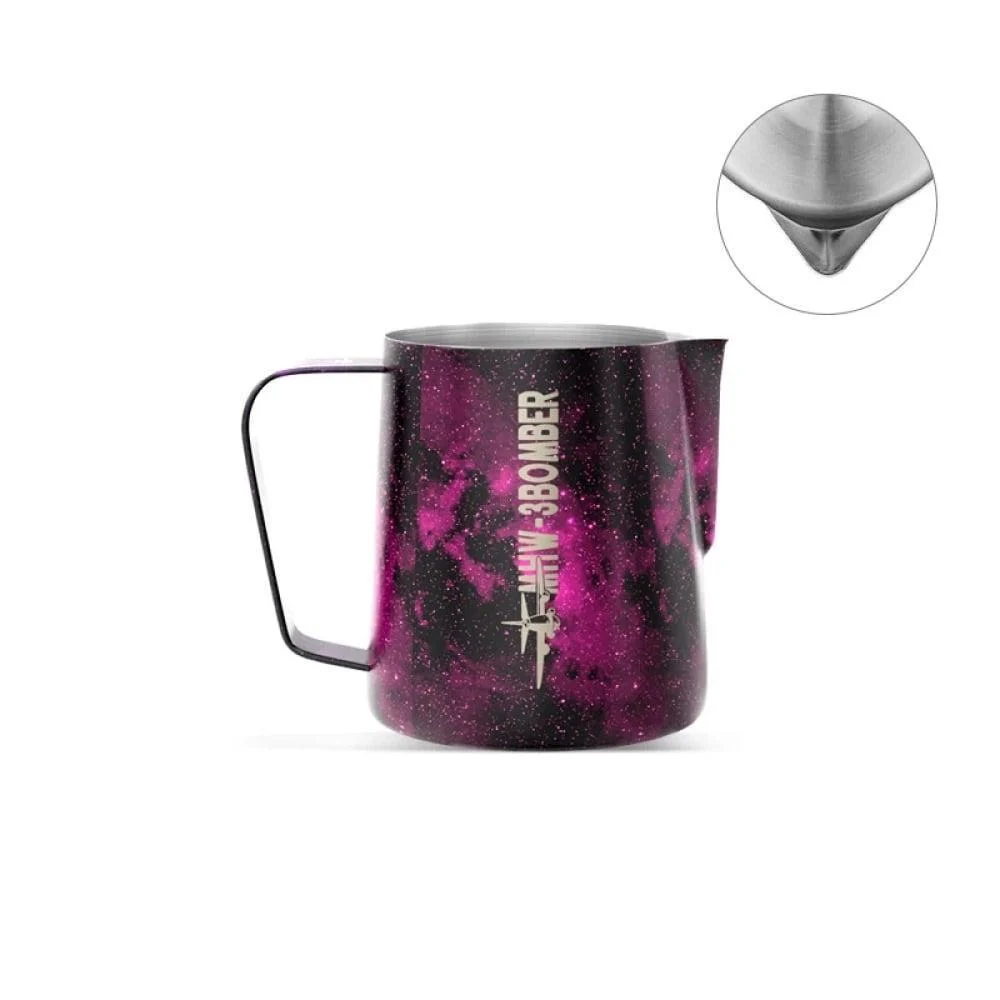 Mhw Milk pitcher 3.0-600ml-Purple-Round spout - الصورة 2