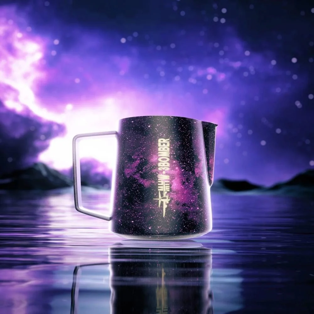 Mhw Milk pitcher 3.0-600ml-Purple-Round spout - الصورة 3