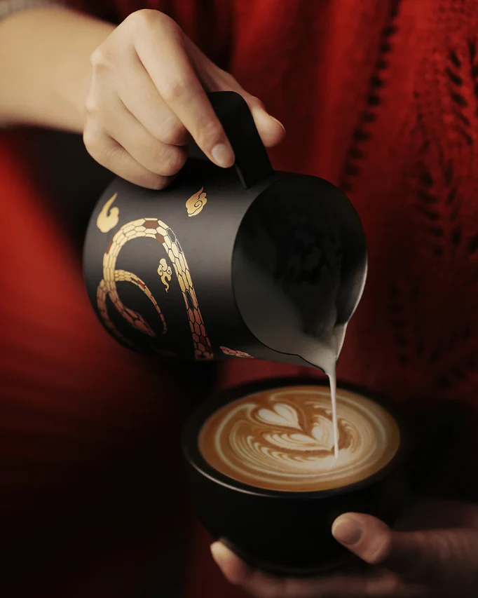 Mhw Milk pitcher 5.0-600ml- Year of the Snake Limited Edition - الصورة 2