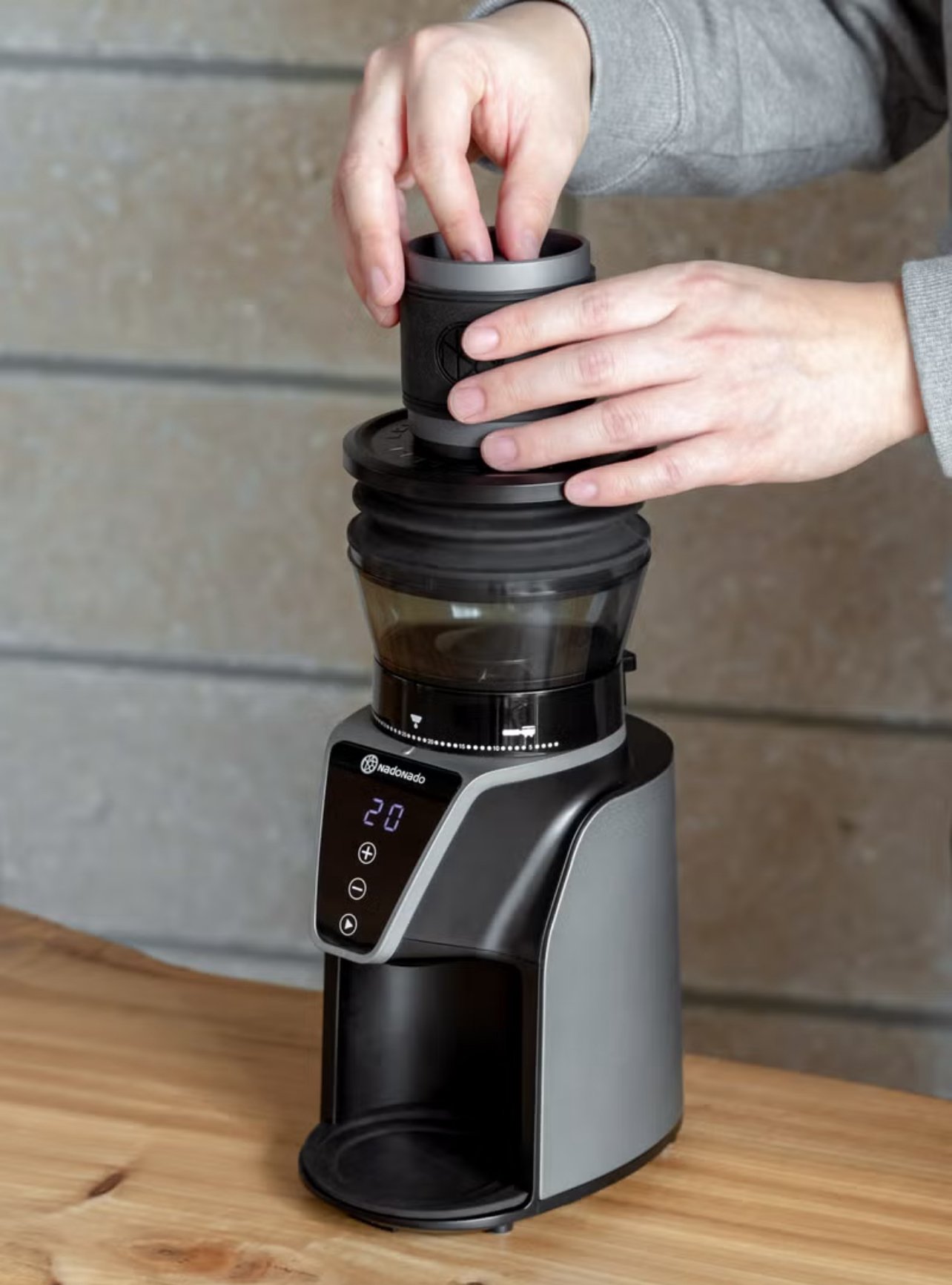 Nado nado coffee grinder مطحنة نادو نادو الاحترافيه - الصورة 9