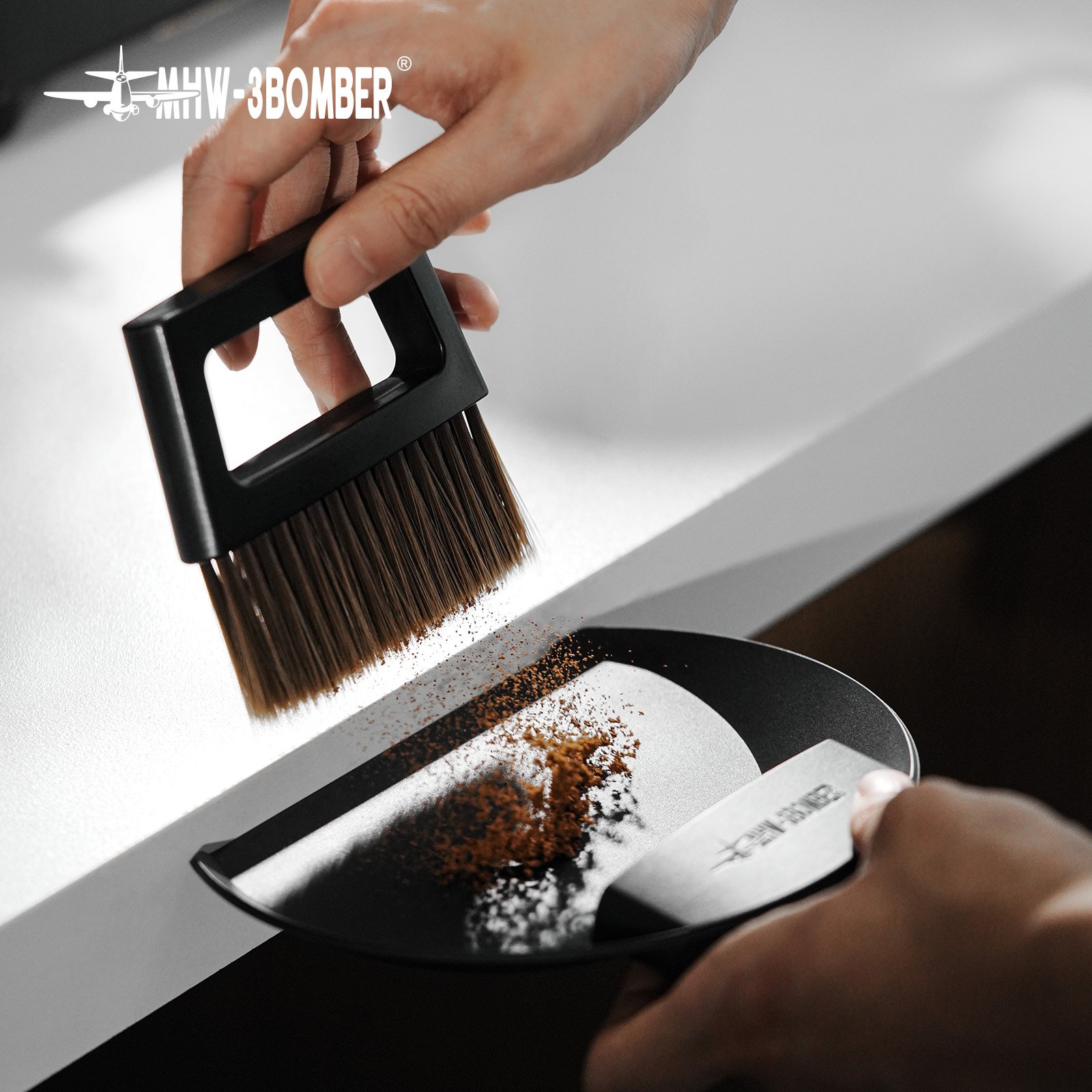 ⁦MHW-3BOMBER COFFEE BAR BRUSH SET⁩ - الصورة ⁦5⁩