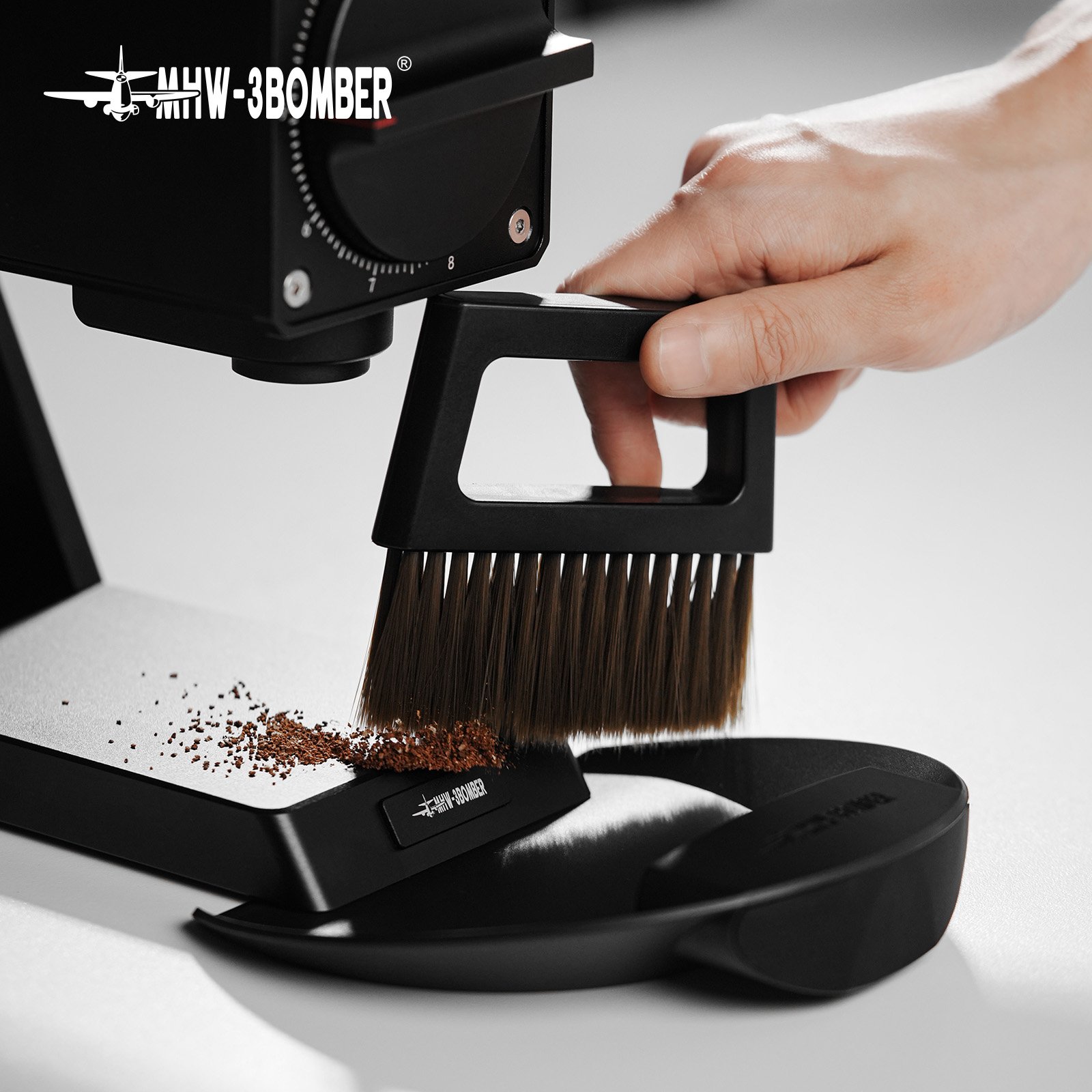 ⁦MHW-3BOMBER COFFEE BAR BRUSH SET⁩ - الصورة ⁦4⁩