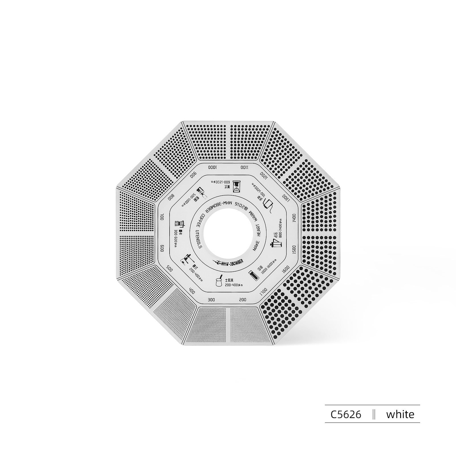 MHW-3BOMBER COFFEE GROUND MEASURING CARD