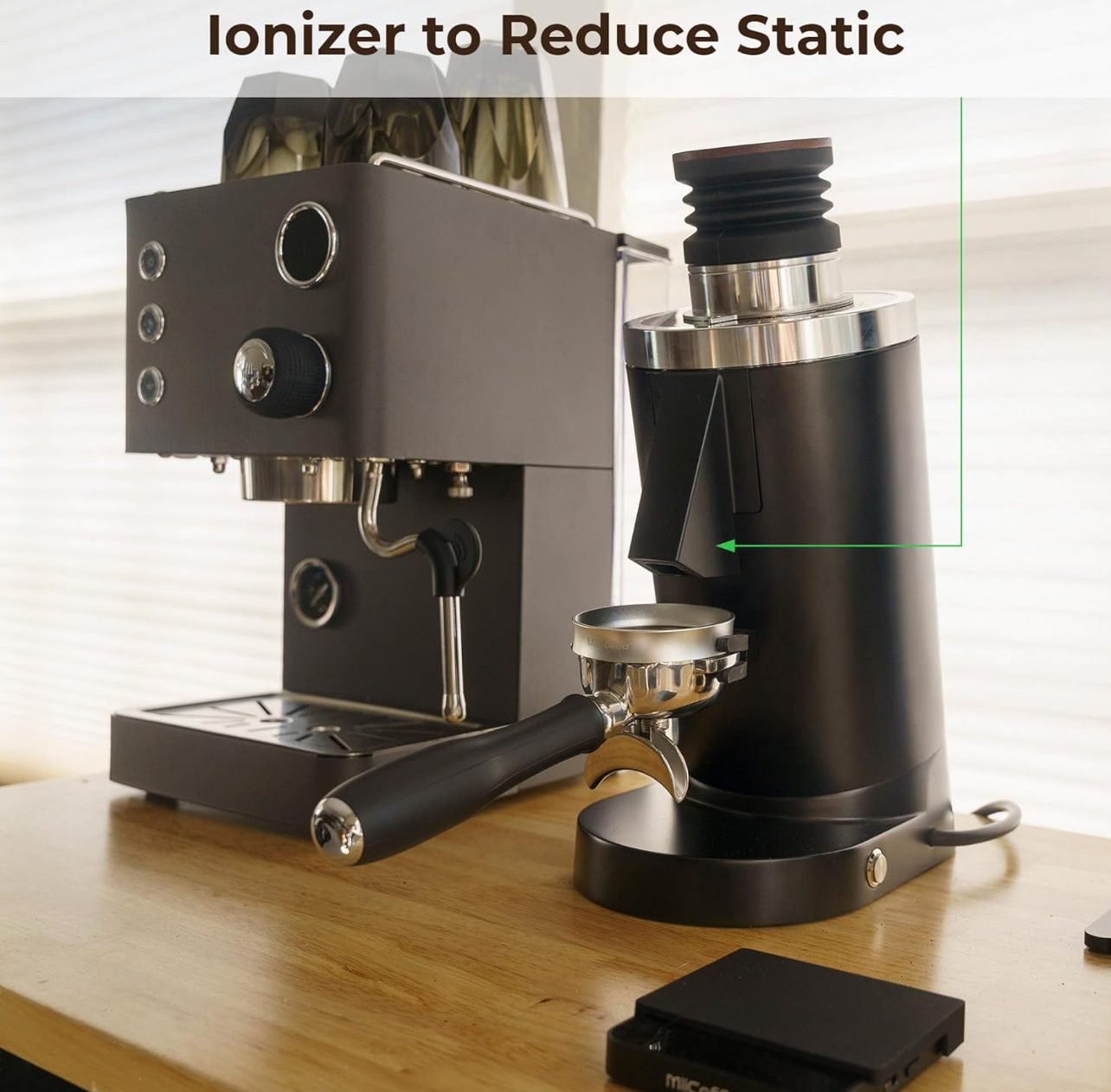 ⁦DF83 Gen 2 Single Dose Coffee Grinder (Black)⁩ - الصورة ⁦6⁩