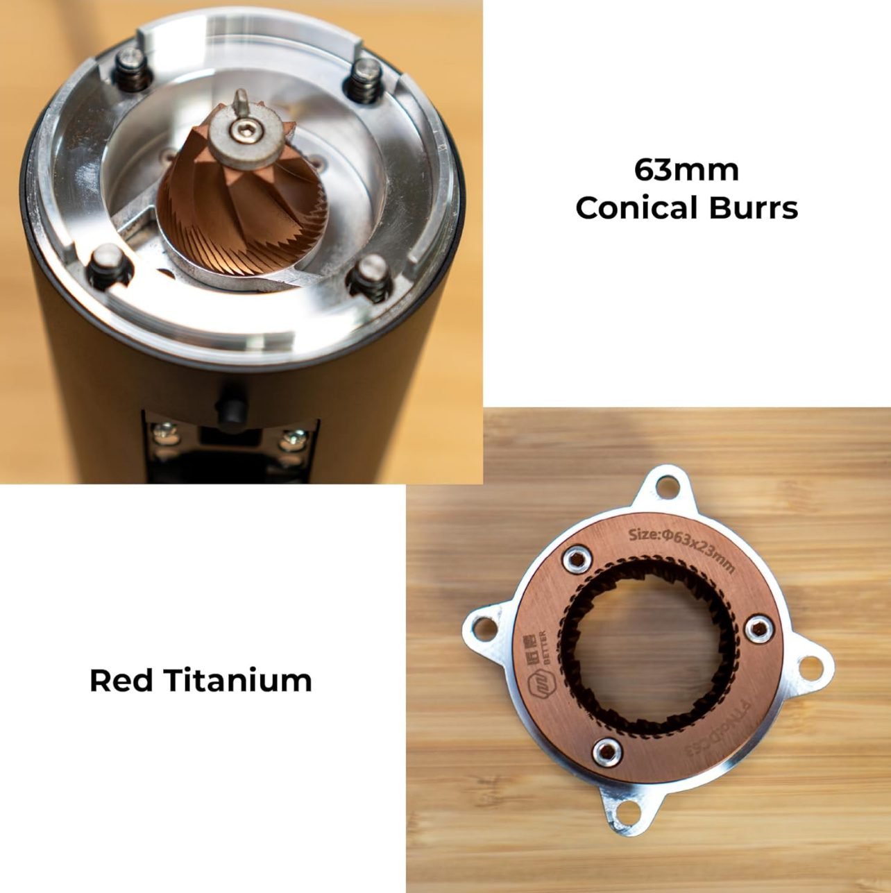 ⁦DC63 Single Dose Coffee Grinder (Black)⁩ - الصورة ⁦8⁩