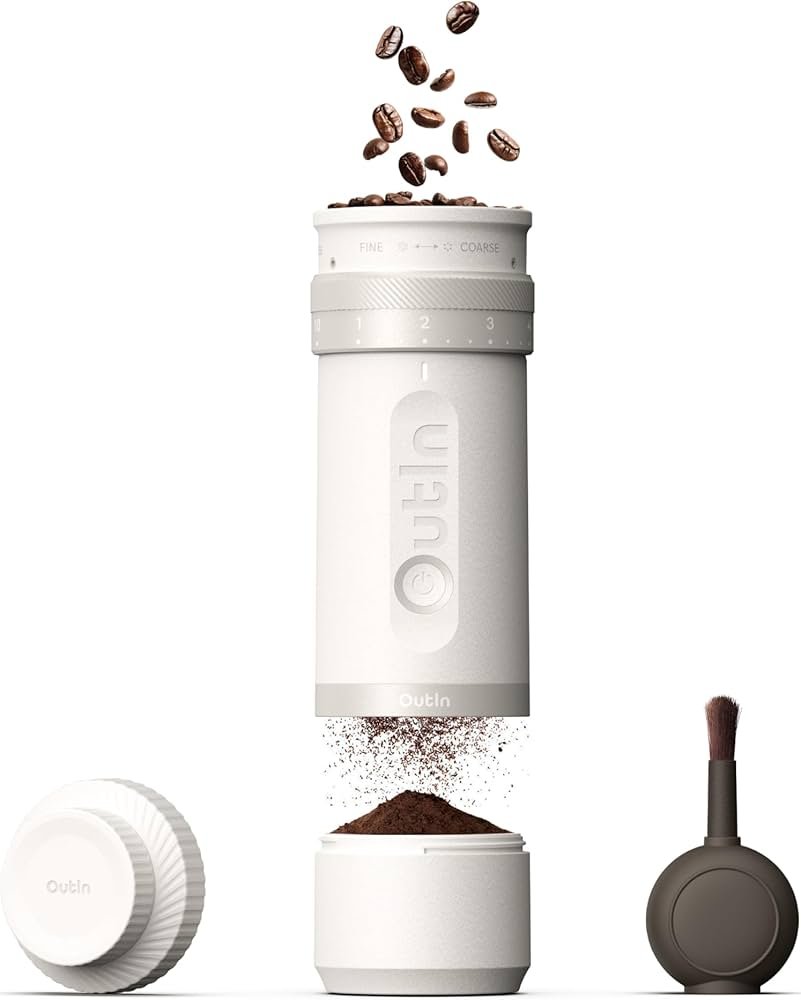 ⁦OutIn Fino Portable Electric Coffee Grinder⁩ - الصورة ⁦7⁩