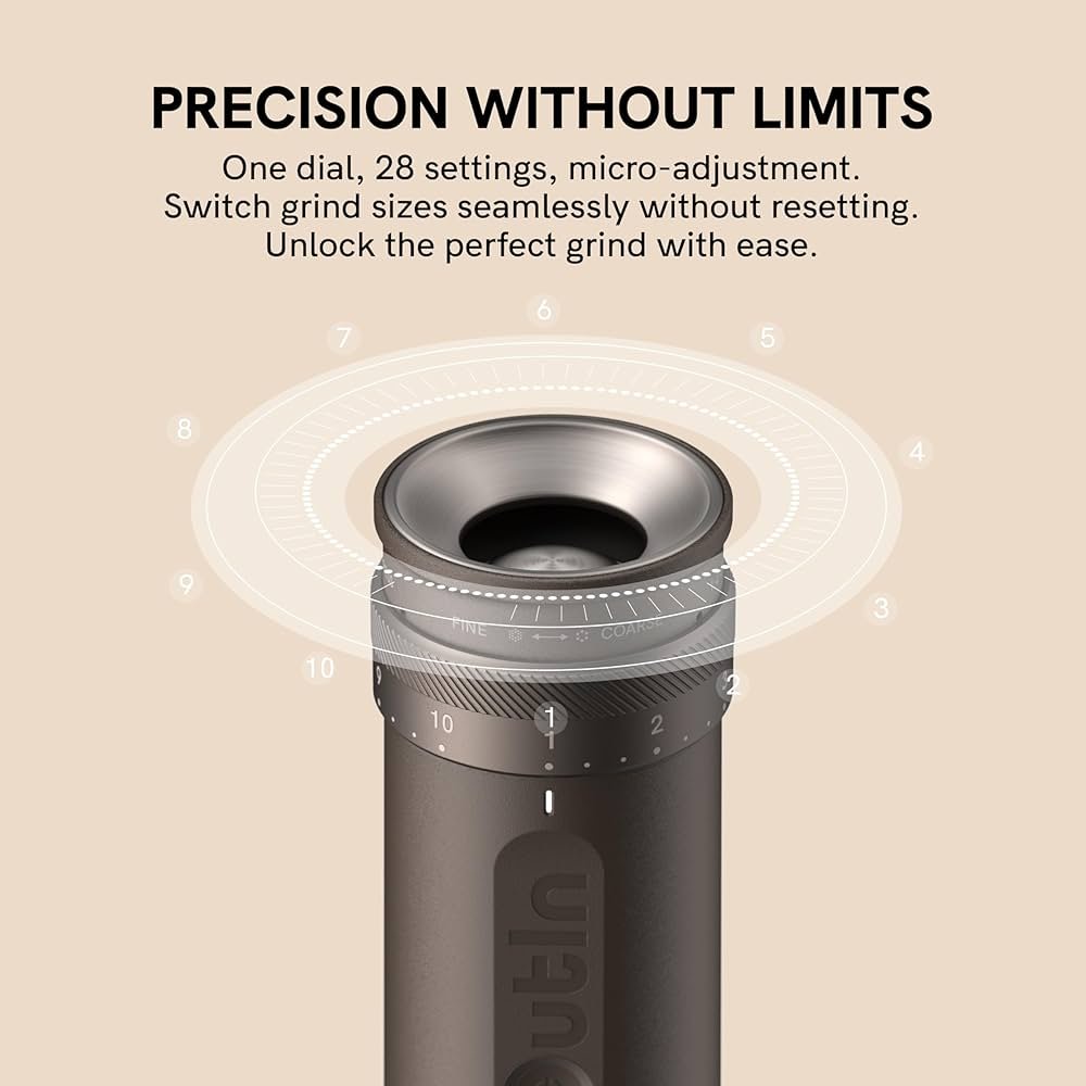 OutIn Fino Portable Electric Coffee Grinder - الصورة 2