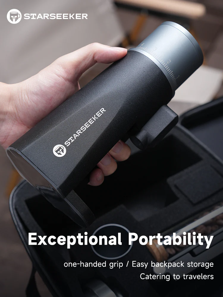 ⁦Starseeker EDGE Mini Portable coffee Grinder⁩ - الصورة ⁦4⁩