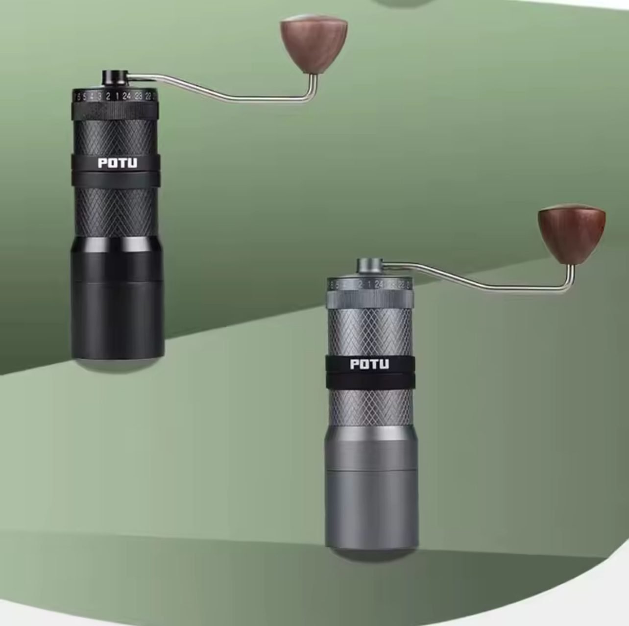 ⁦POTU Manual Coffee Grinder⁩ - الصورة ⁦8⁩