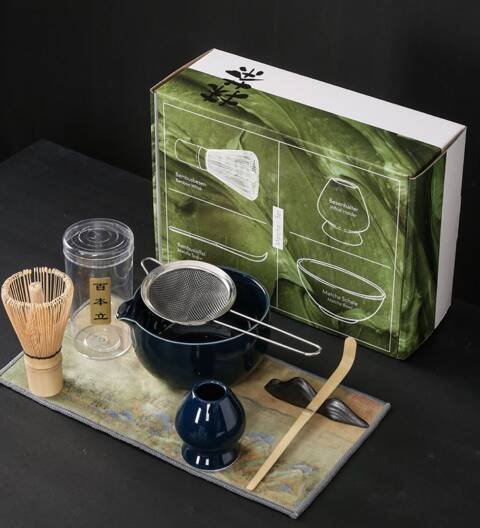 Matcha set 7 pcs -طقم تحضير الماتشا – 7 قطع