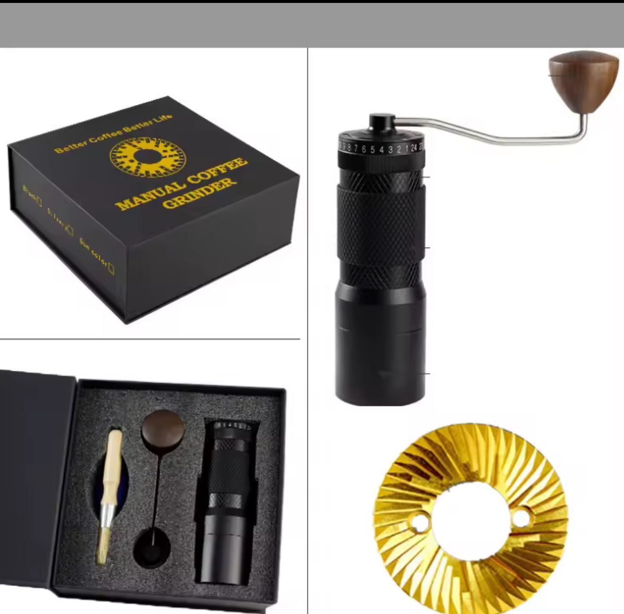 ⁦POTU Manual Coffee Grinder⁩ - الصورة ⁦4⁩