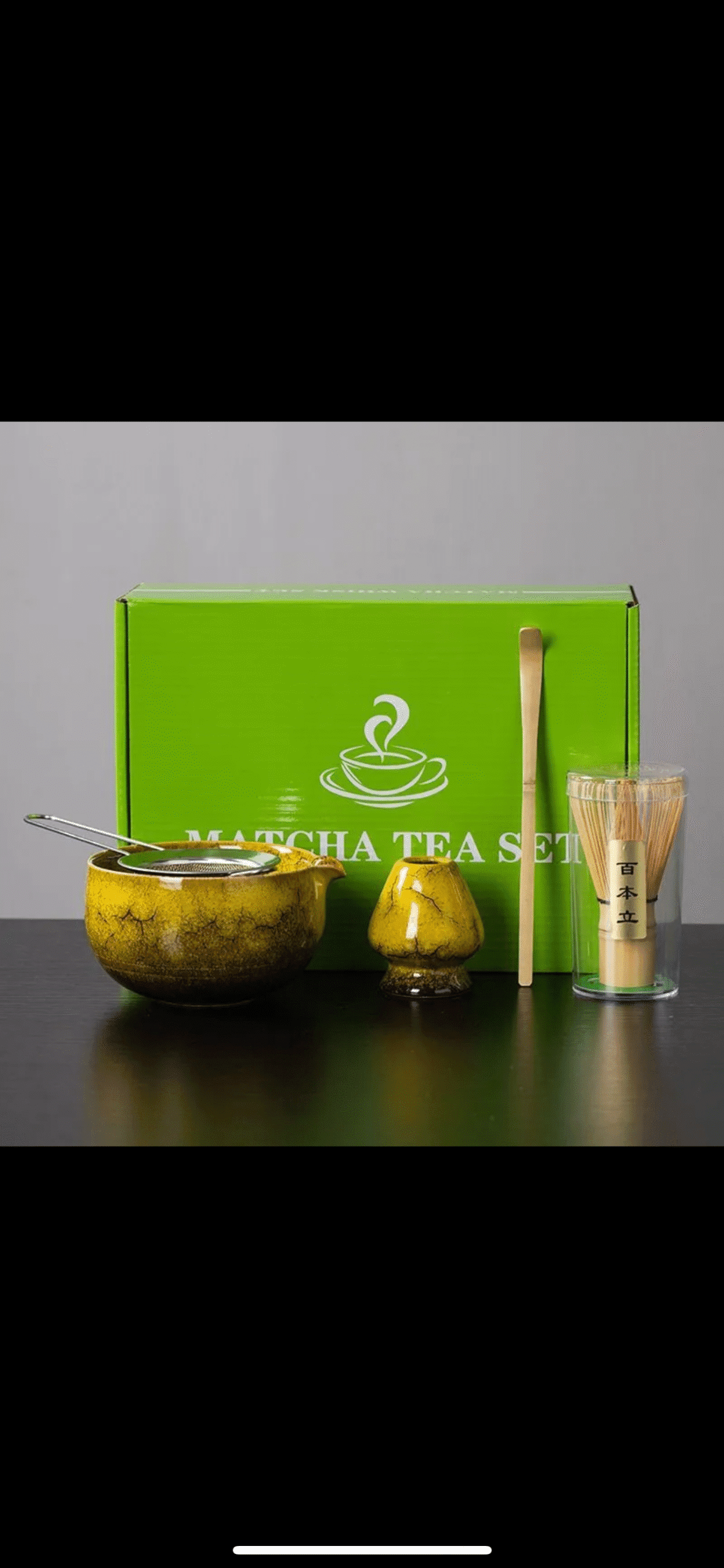 Matcha set 7 pcs -طقم تحضير الماتشا – 7 قطع