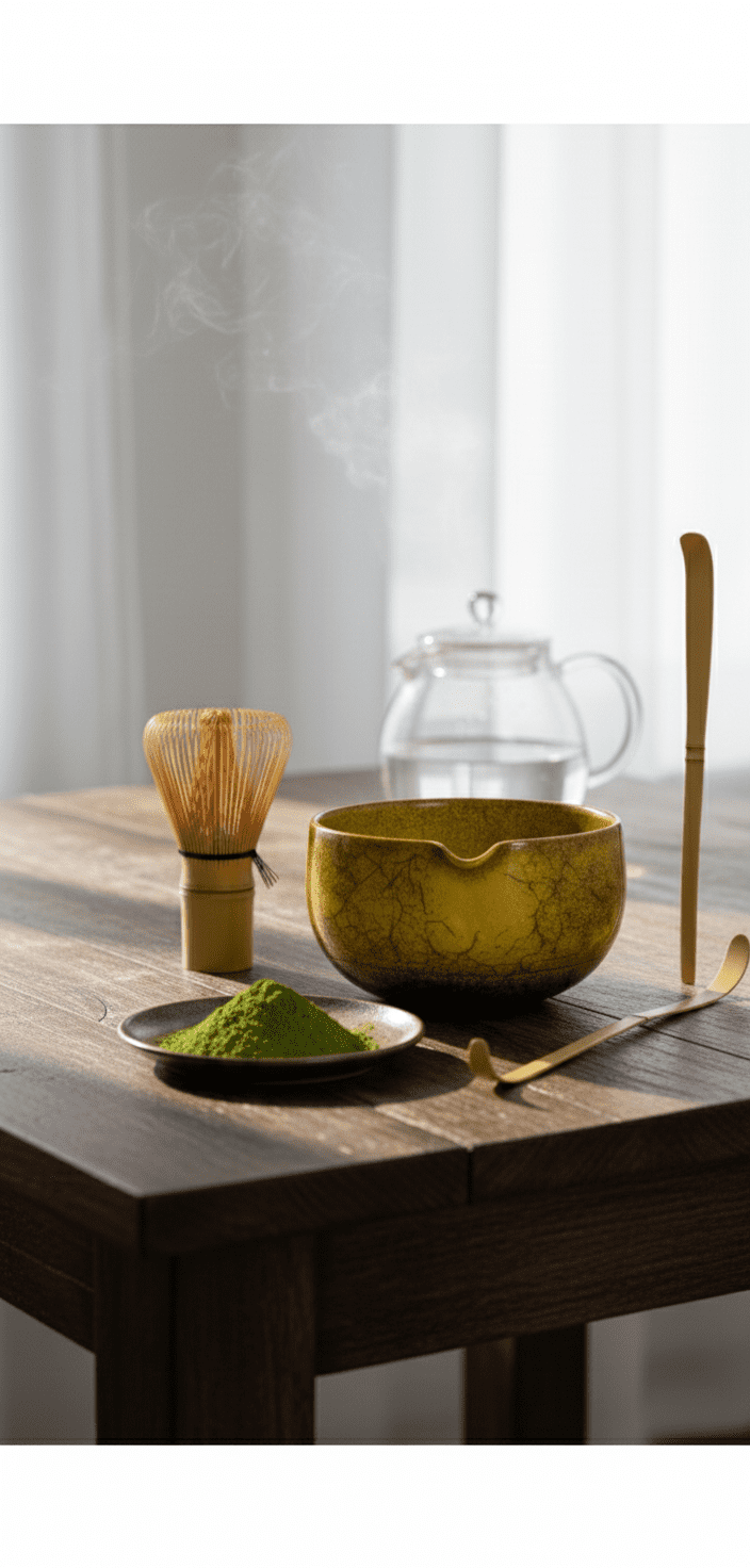 Matcha set 7 pcs -طقم تحضير الماتشا – 7 قطع - الصورة 2