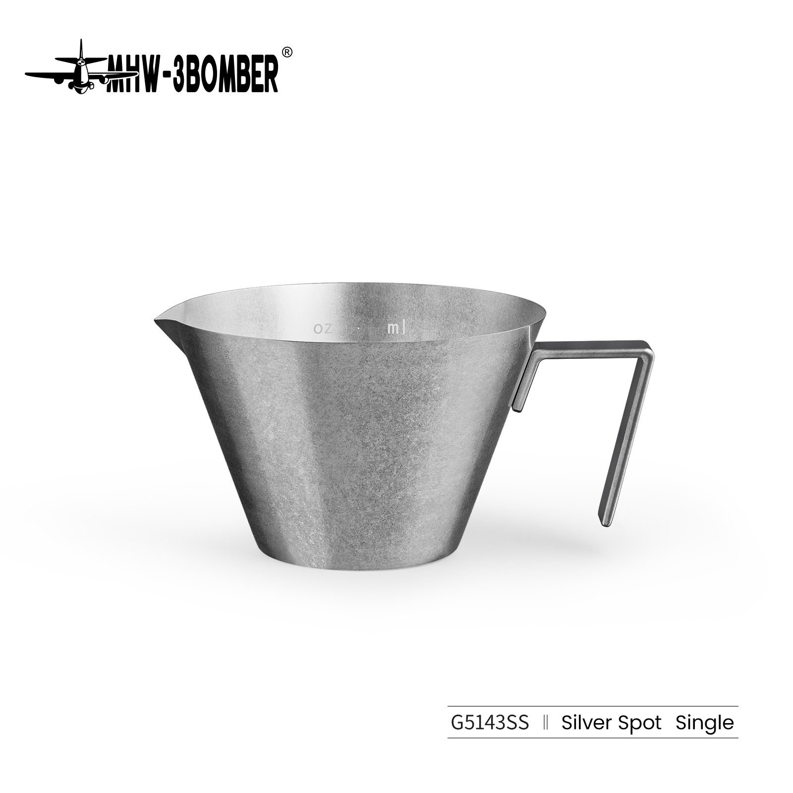 MHW-3BOMBER Stainless Steel Measuring Cup