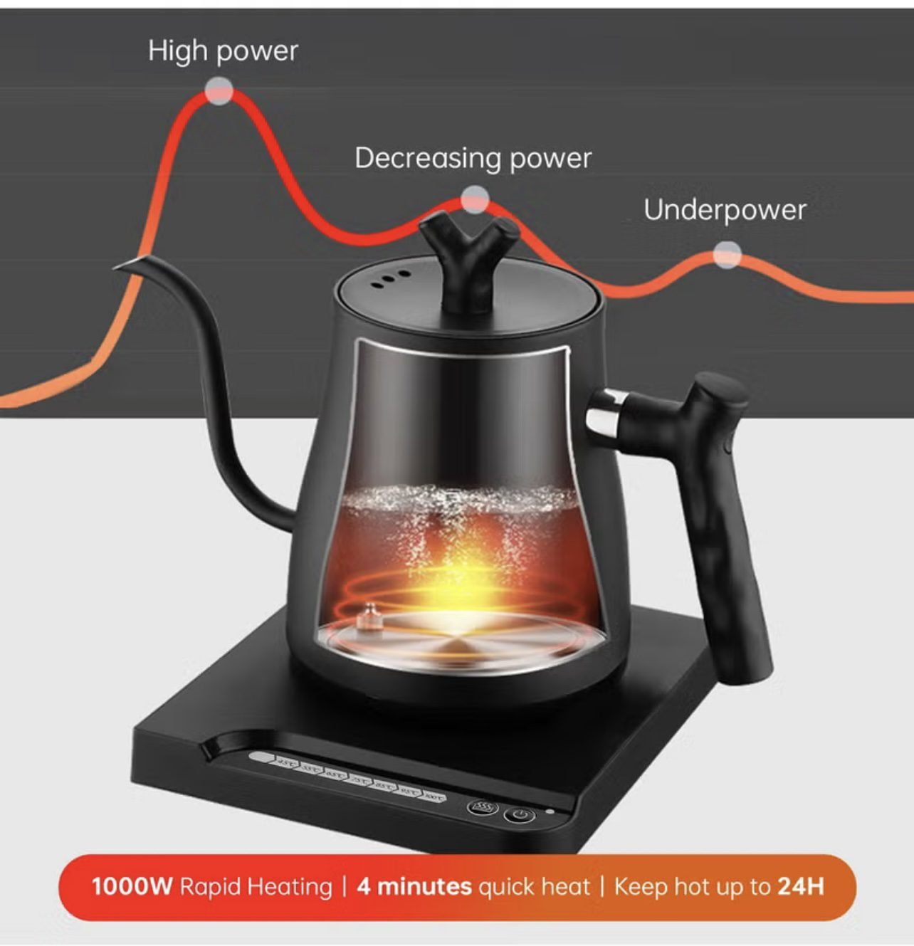 Gooseneck kettle - الصورة 2