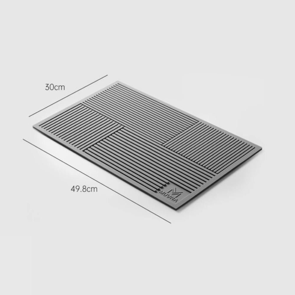 MUVNA Silicone Bar Mat Coffee Cup Draining Matt