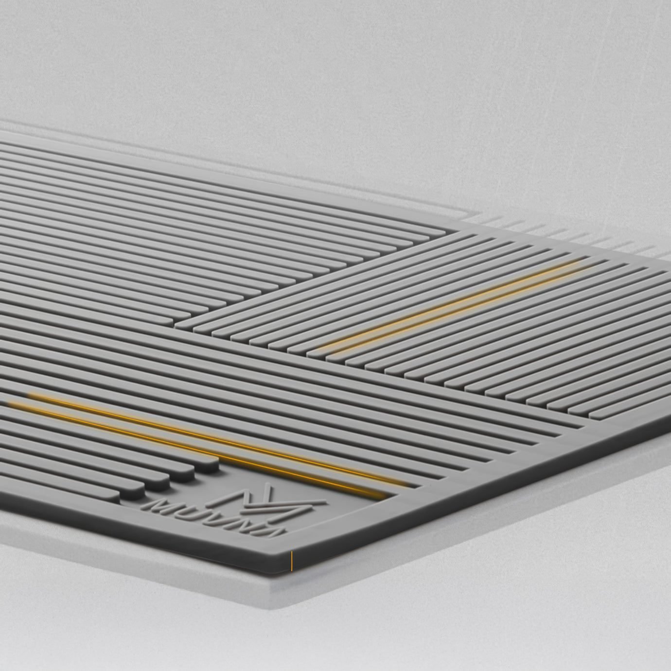 ⁦MUVNA Silicone Bar Mat Coffee Cup Draining Matt⁩ - الصورة ⁦6⁩