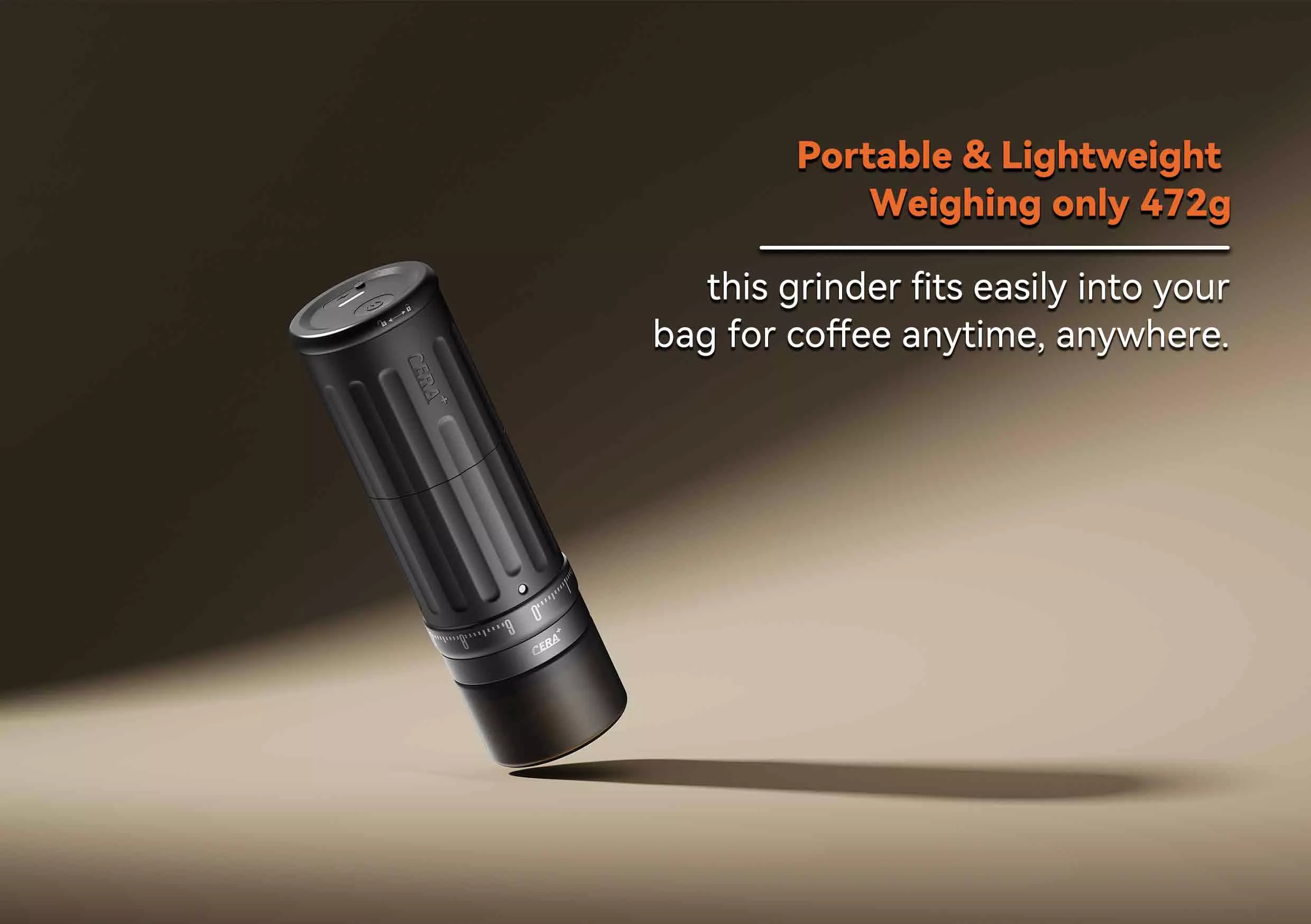 ⁦Cera+ CGE03 Portable Electric Coffee Grinder⁩ - الصورة ⁦2⁩