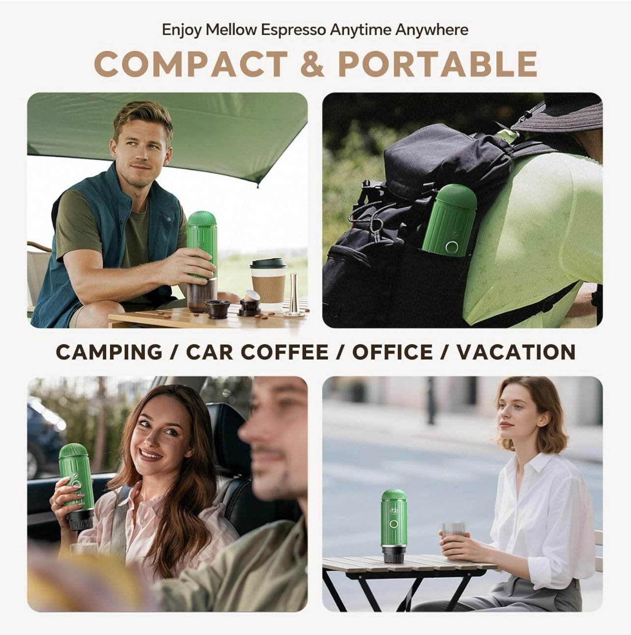 ⁦iCafilas Portable Espresso Maker⁩ - الصورة ⁦4⁩