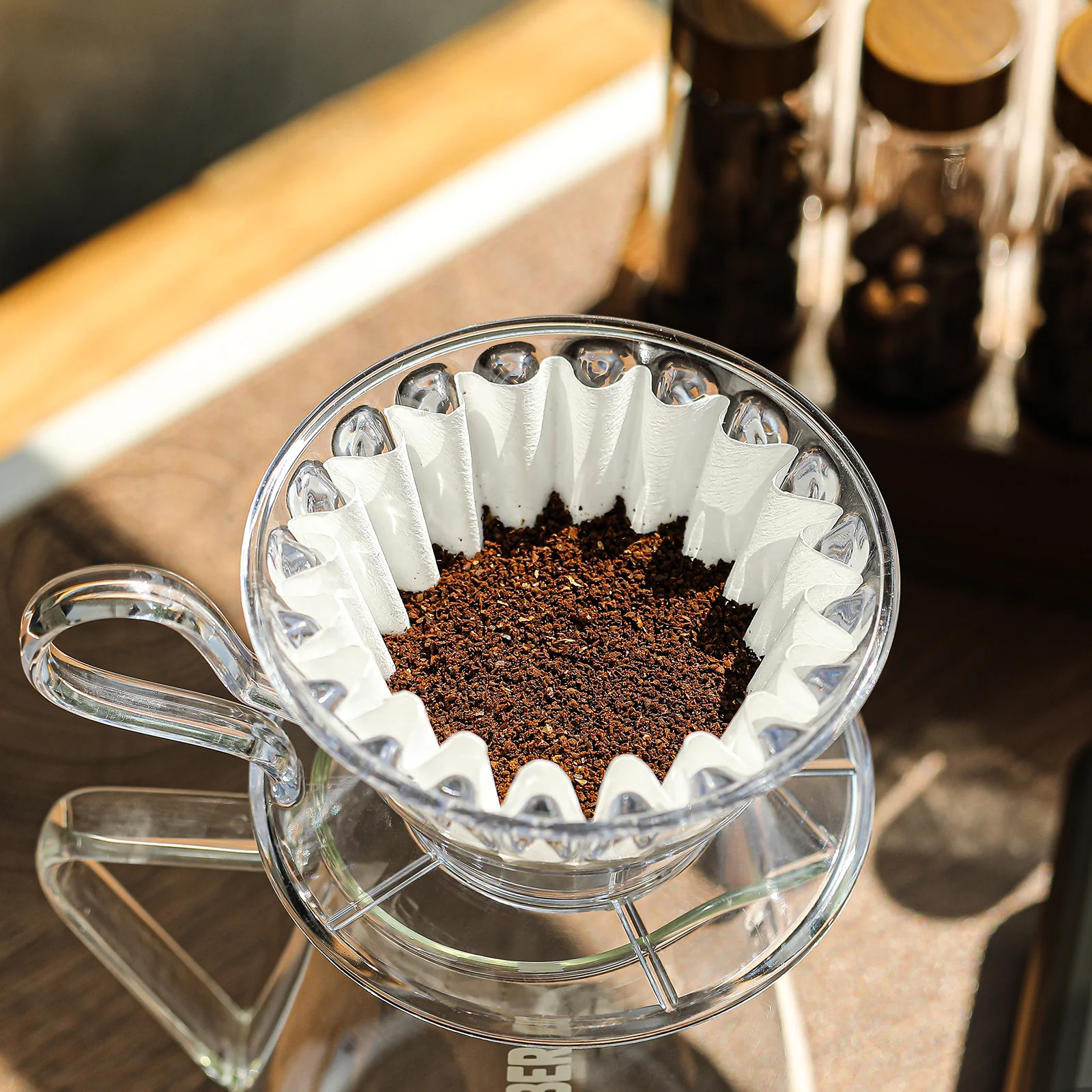 MHW-3BOMBER CAKE-SHAPED COFFEE FILTER PAPER 185 - الصورة 6