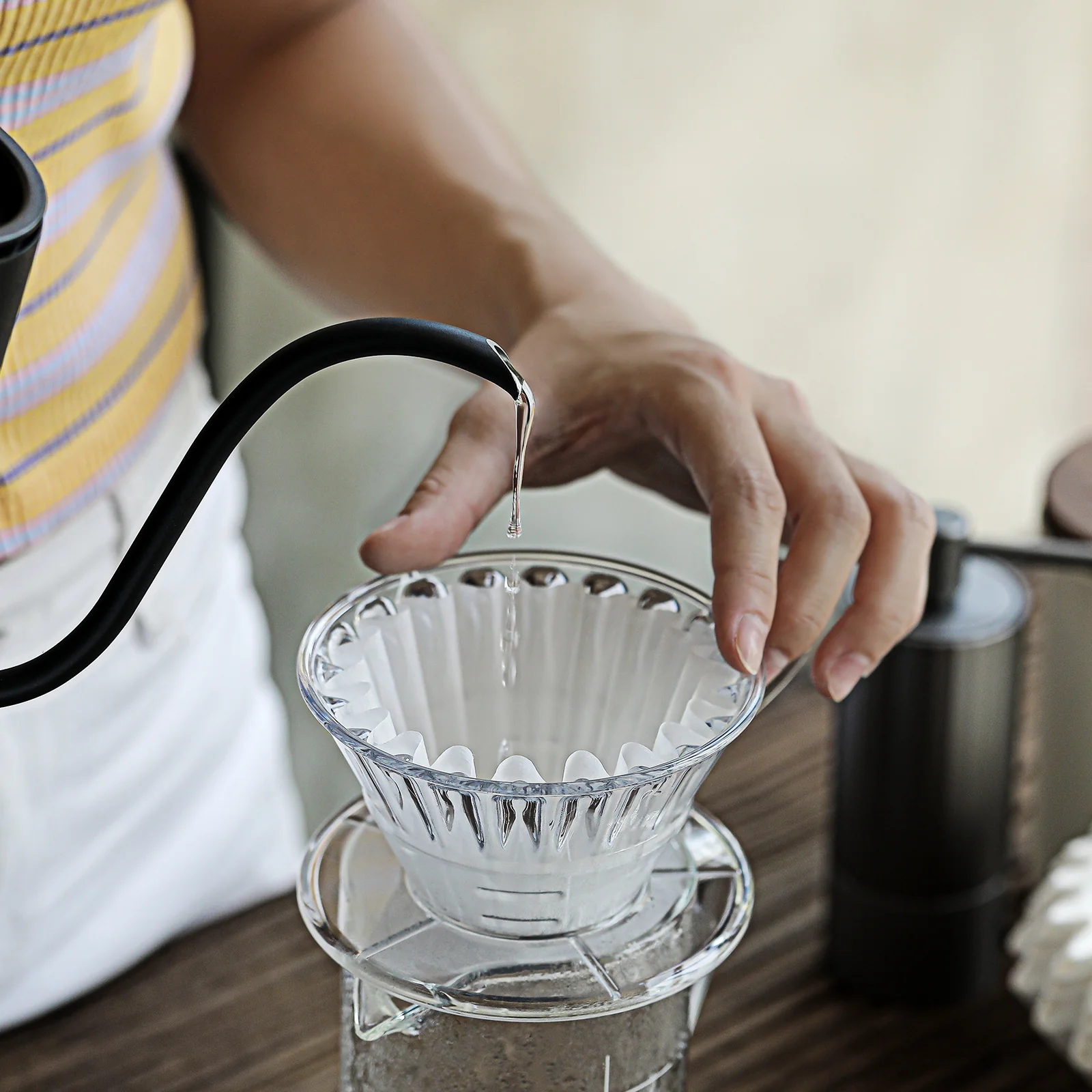 MHW-3BOMBER CAKE-SHAPED COFFEE FILTER PAPER 185 - الصورة 9