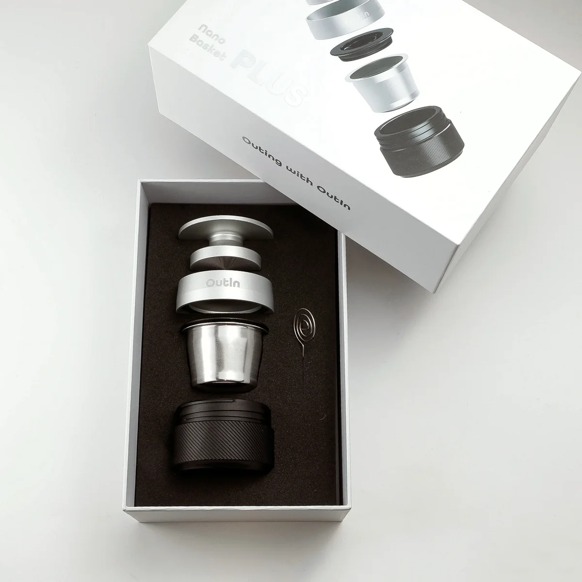 ⁦Nano Portable Espresso Machine Basket Plus (16-18g)⁩ - الصورة ⁦2⁩