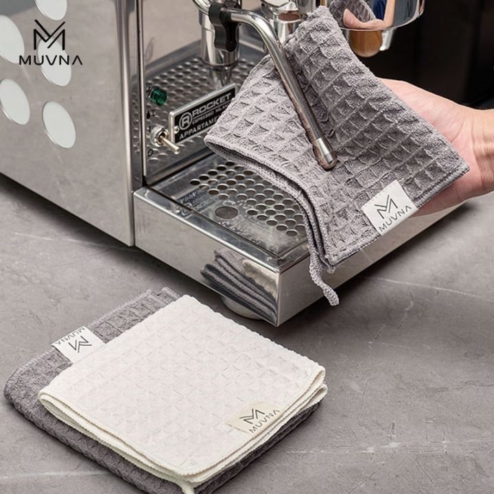 Muvna waffle towel gray 30 *70 cm - الصورة 5