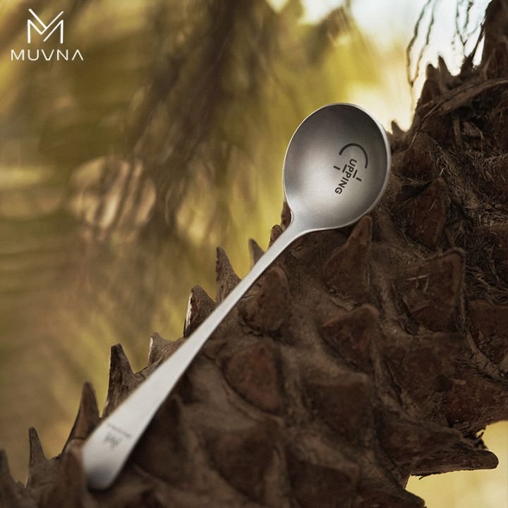 Muvna -TITANIUM COFFEE CUPPING SPOON - الصورة 7
