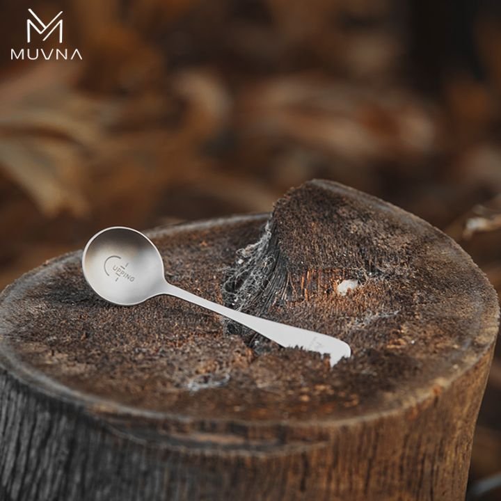 Muvna -TITANIUM COFFEE CUPPING SPOON - الصورة 8