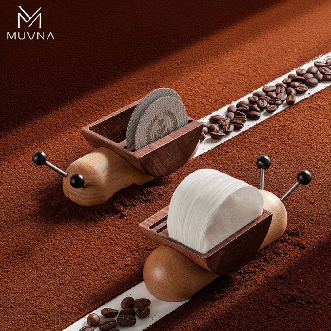 Muvna snail COFFEE FILTER PAPER STORAGE RACK - الصورة 2