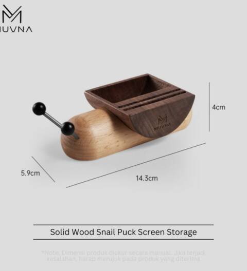 Muvna snail COFFEE FILTER PAPER STORAGE RACK