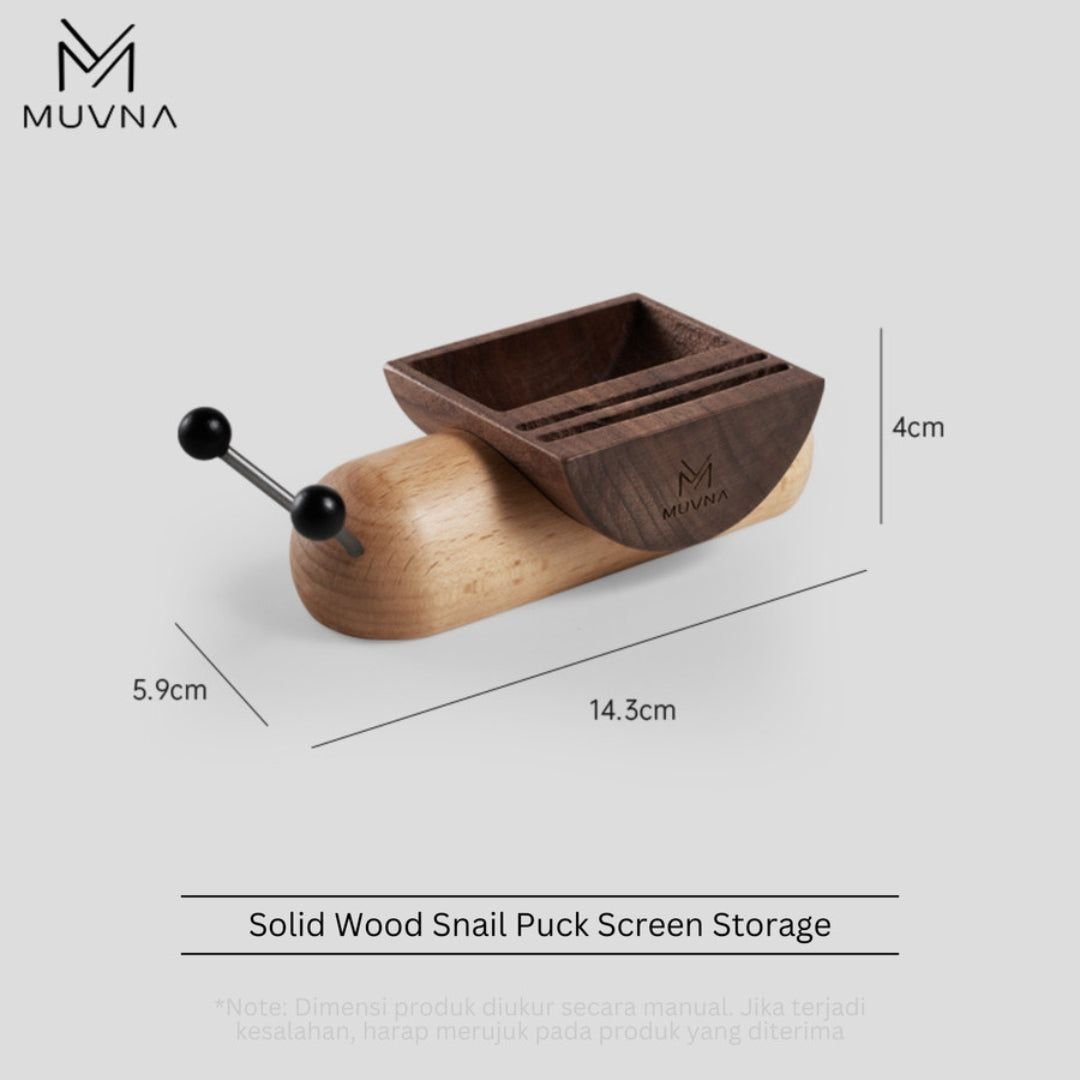 Muvna snail COFFEE FILTER PAPER STORAGE RACK