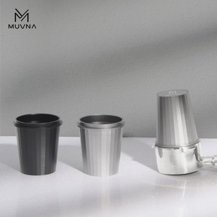 ⁦MUVNA - Dosing Cup black - Aluminum 58mm⁩ - الصورة ⁦2⁩