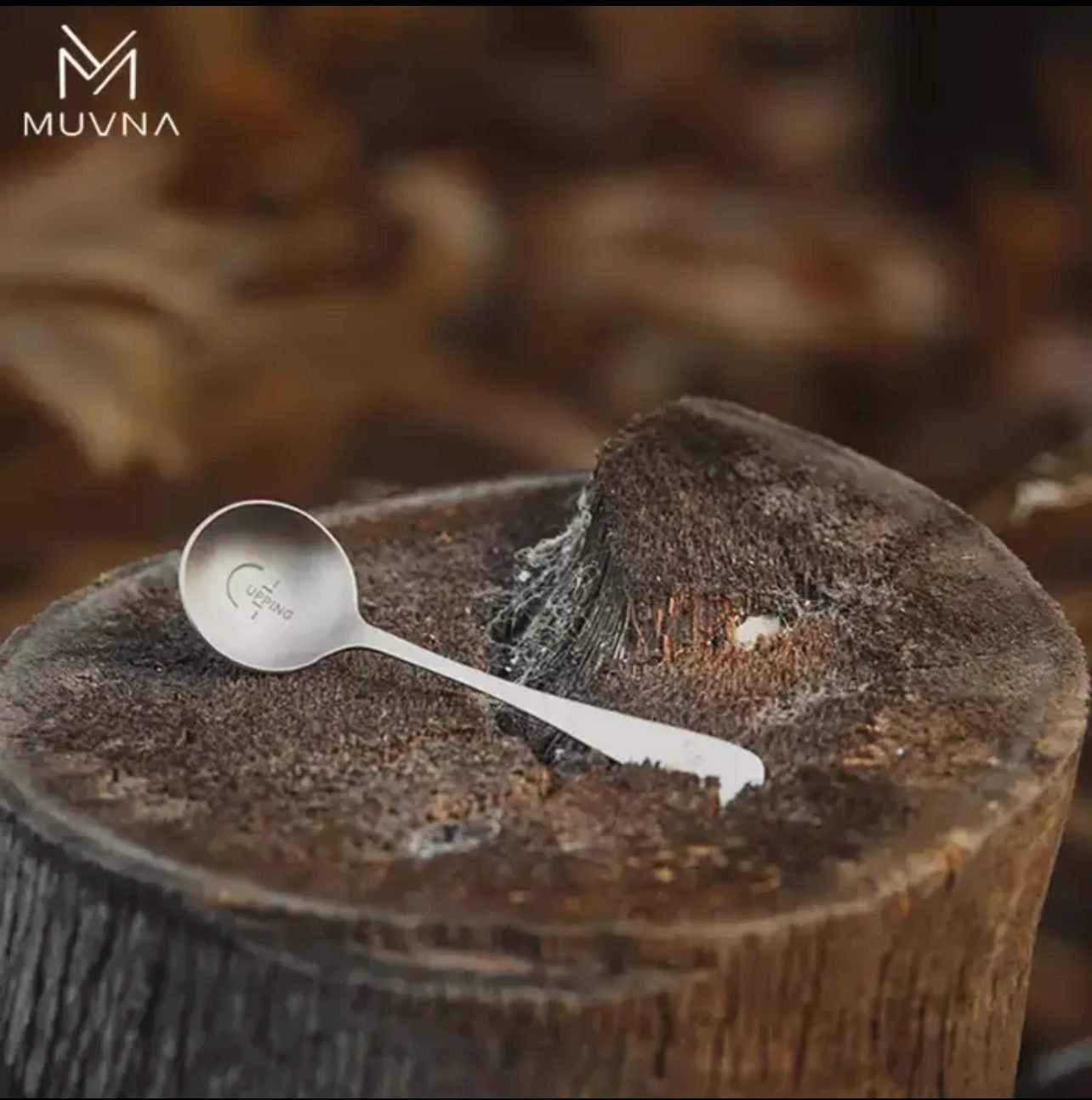 Muvna -TITANIUM COFFEE CUPPING SPOON - الصورة 3