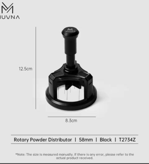 MUVNA - WDT Teemo Pro Needle Distributor-black-58mm