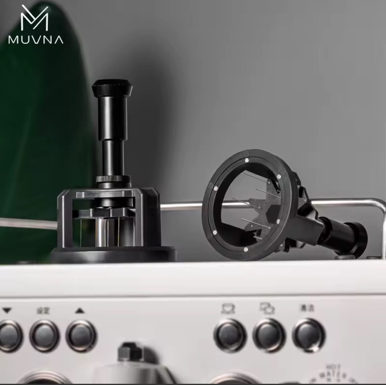 MUVNA - WDT Teemo Pro Needle Distributor-black-58mm - الصورة 7