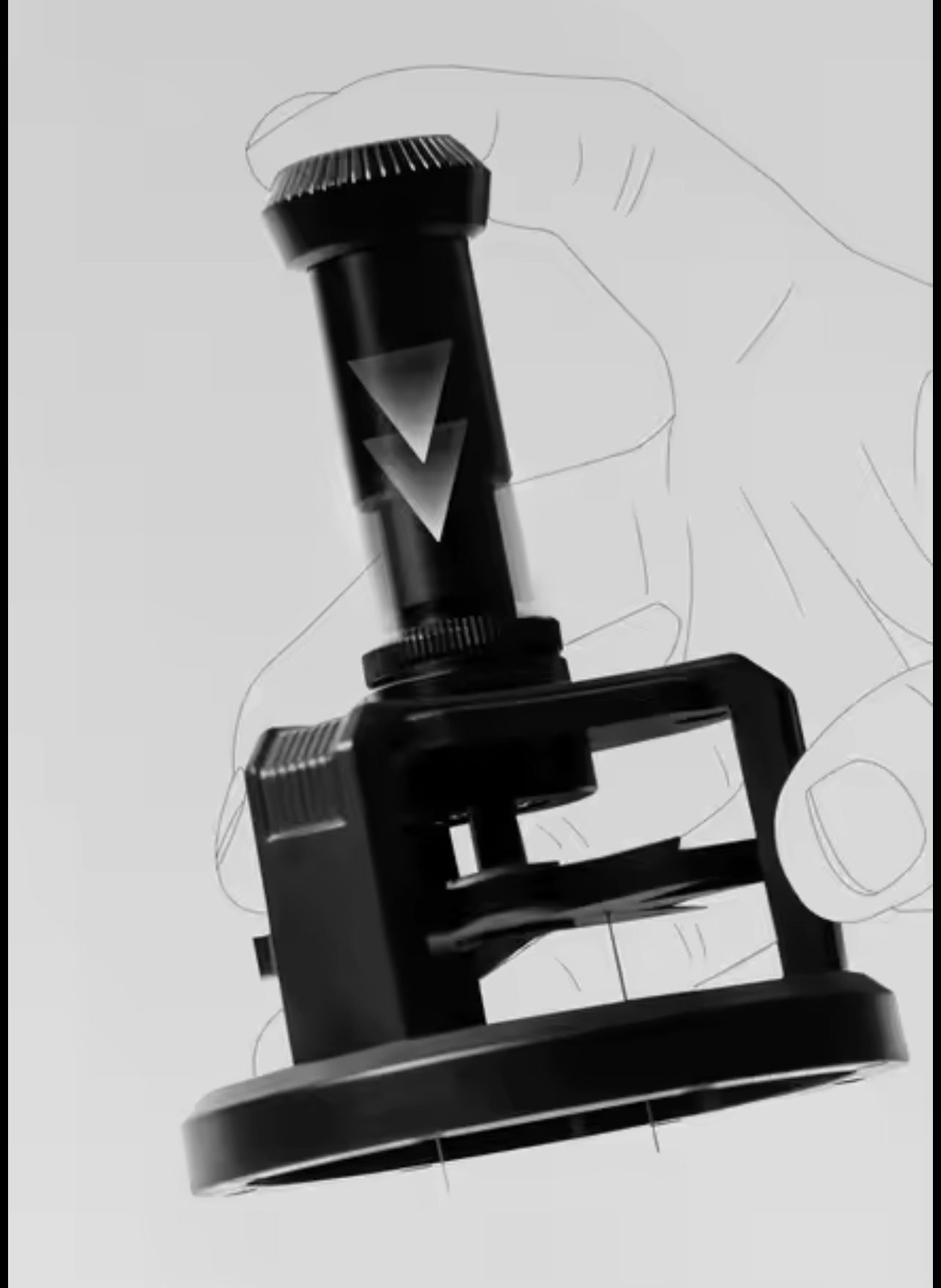 MUVNA - WDT Teemo Pro Needle Distributor-black-58mm - الصورة 3