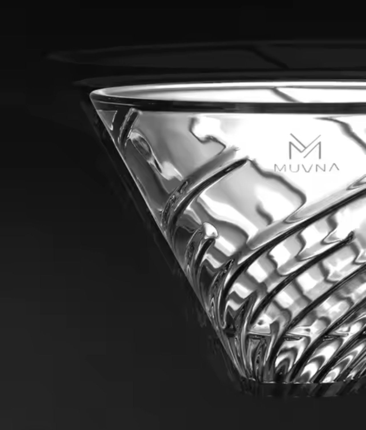 ⁦Muvna Drip Coffee Dripper and Wooden Dripper Stand⁩ - الصورة ⁦5⁩