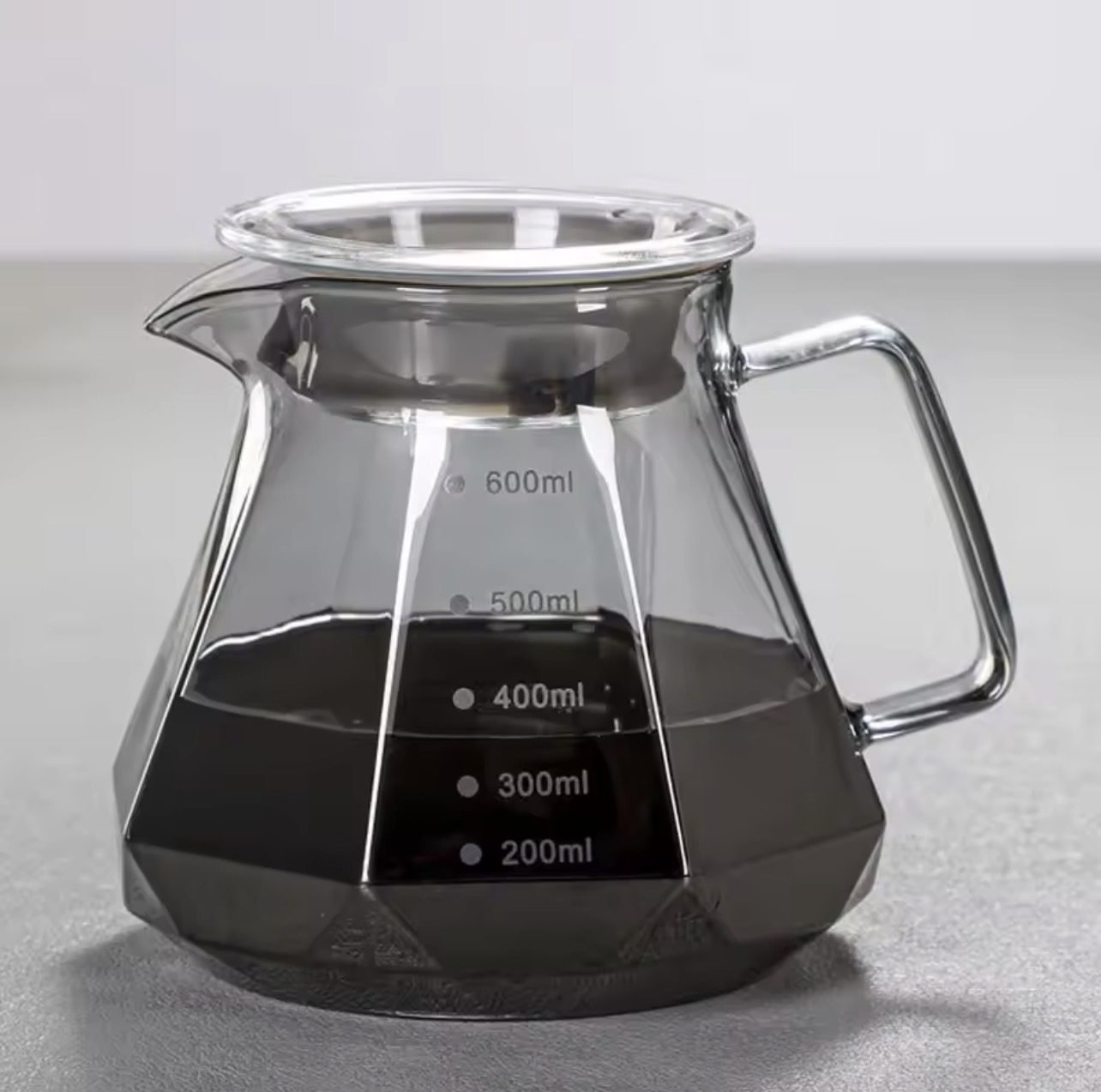 Dark V60 coffee server 02 - الصورة 6