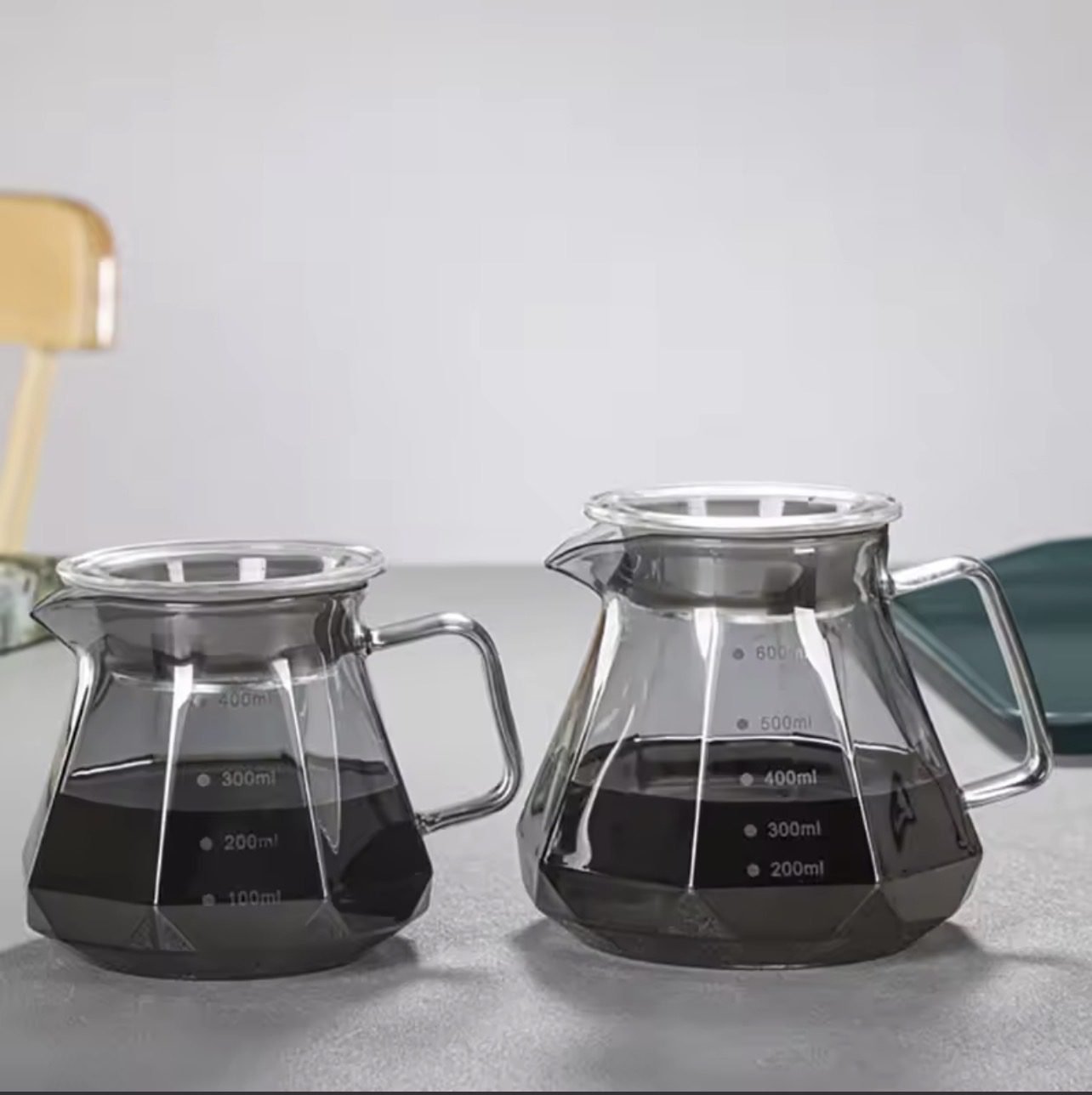 Dark V60 coffee server 02 - الصورة 2