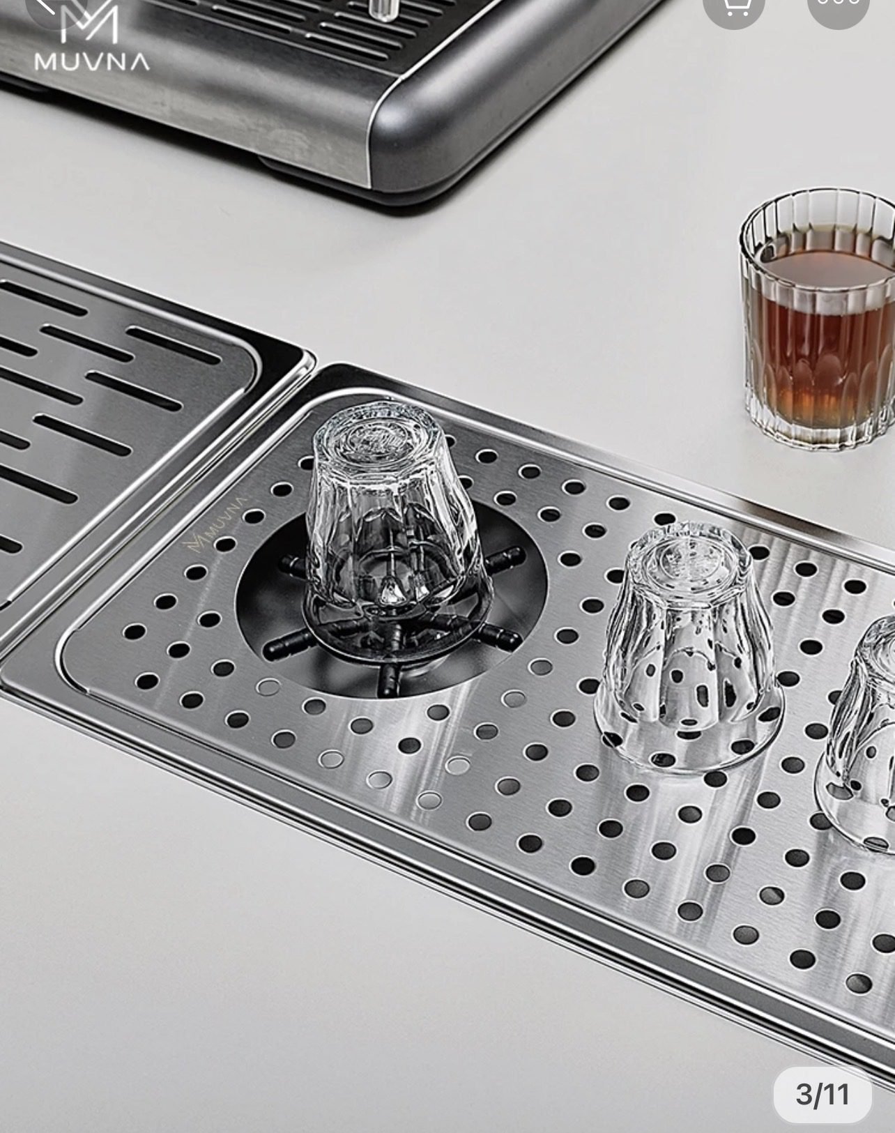 MUVNA | CUP RINSER 42.5 x 23 x 3 cm - الصورة 4