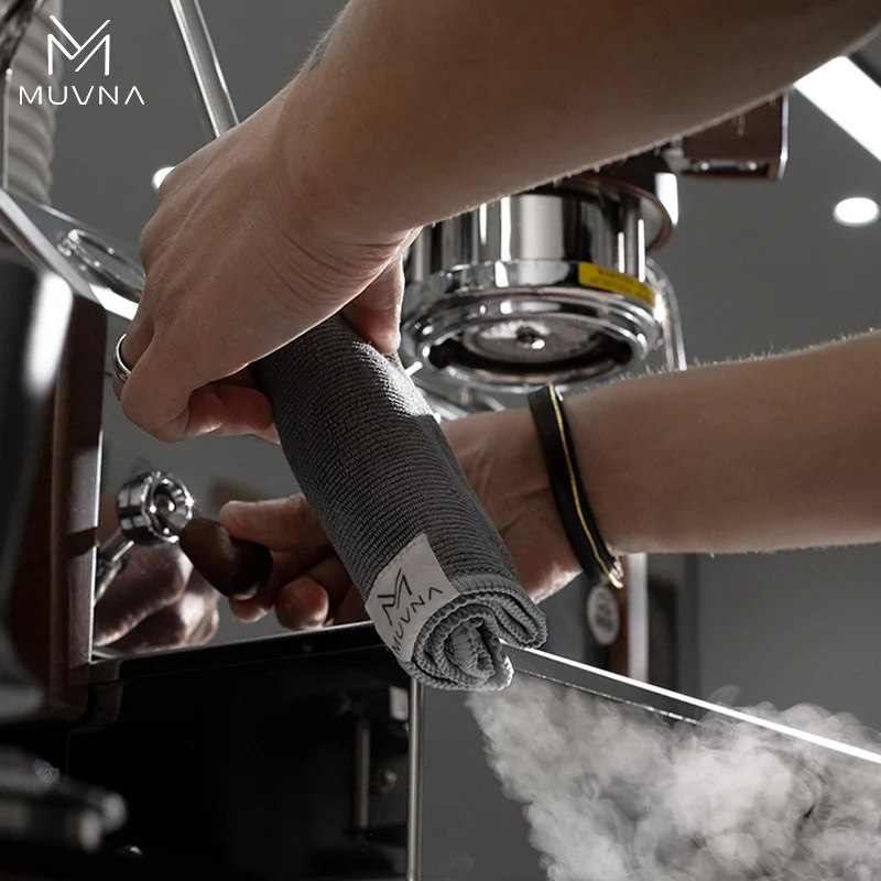 MUVNA Microfiber Espresso Cleaning Towel-Coffee - الصورة 4
