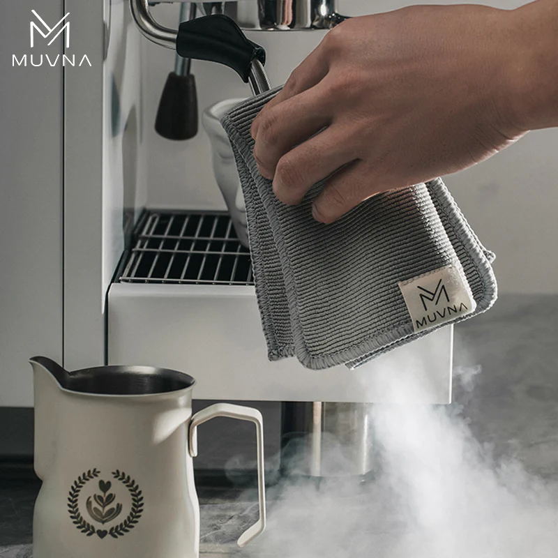 MUVNA Microfiber Espresso Cleaning Towel-Coffee - الصورة 6